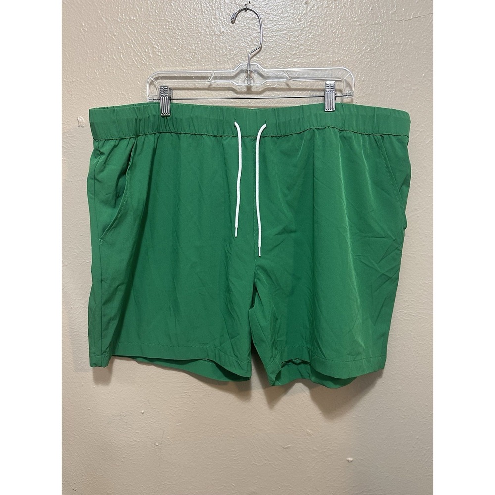 Original Use Men's‎ XXL Swim Trunks Kelly Green Mesh Lined Drawstring Waist NWT